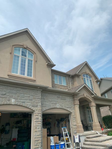 stucco home in hamilton